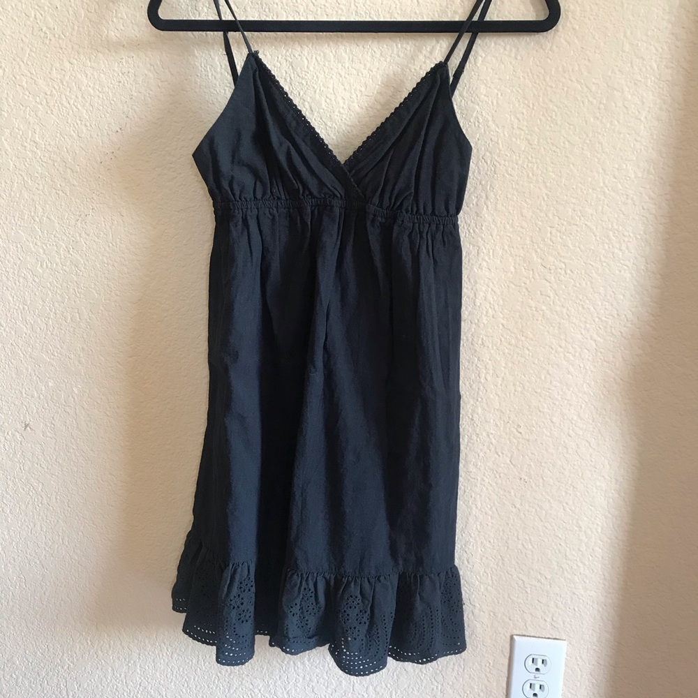 Black summer dress